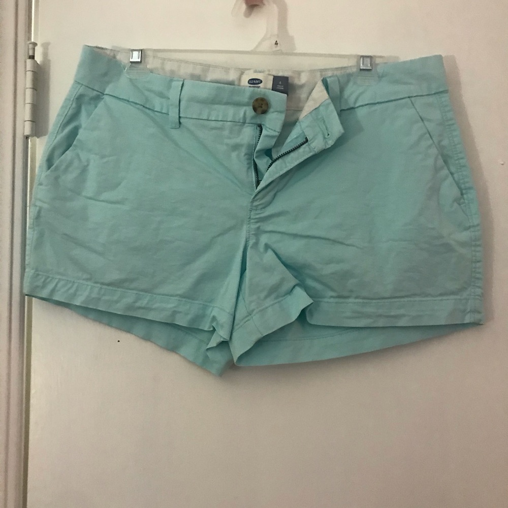 Blue shorts